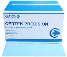 CERNATA� Precision Wipes 400 Sheet Case 30x38cms Blue Version